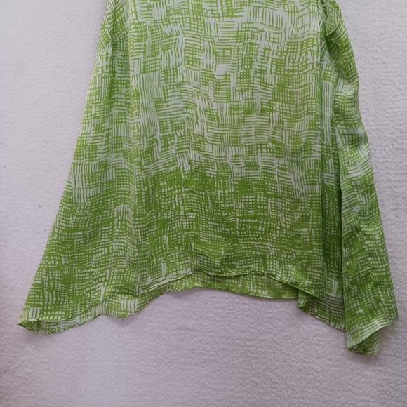 CATO Woman Sleeveless Blouse - 18/20W Embellished Neckline Sharkbite Green - Picture 10 of 10